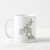 Crossmath Puzzel 2 Koffiemok (Links)