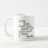 Crossmath Puzzle 1 Coffee Mug Koffiemok (Links)