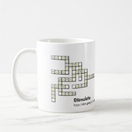 Crossmath Puzzle 1 Coffee Mug Koffiemok