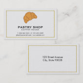 Crossoint | Achtergrond banketbakkerswinkel Visitekaartje (Voorkant / Achterkant)