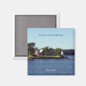 Crossover Island Lighthouse Magnet (Voorkant / Achterkant)