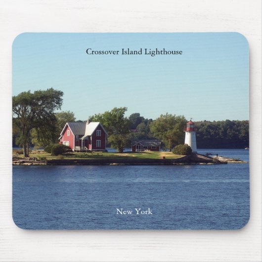 Crossover Island Lighthouse mousepad Muismat (Voorkant)