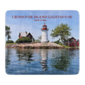 Crossover Island Lighthouse New York Cutting Board Snijplank (Voorkant)