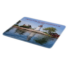 Crossover Island Lighthouse New York Cutting Board Snijplank