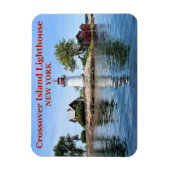 Crossover Island Lighthouse, New York Flexi-Magnet Magneet (Verticaal)