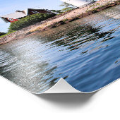 Crossover Island Lighthouse, New York Photo Print Foto Afdruk (Hoek)