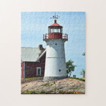 Crossover Island Lighthouse, New York Puzzle