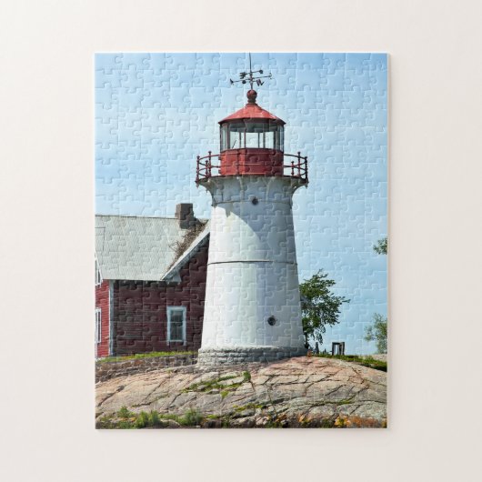 Crossover Island Lighthouse, New York Puzzle Legpuzzel (Verticaal)