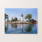 Crossover Island Lighthouse, New York Puzzle Legpuzzel (Horizontaal)