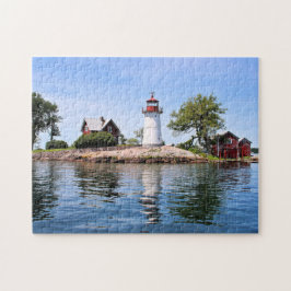 Crossover Island Lighthouse, New York Puzzle Legpuzzel