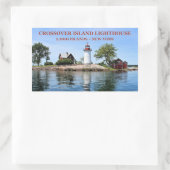 Crossover Island Lighthouse, New York Stickers (Tas)