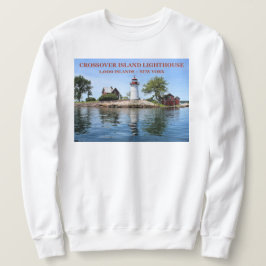 Crossover Island Lighthouse, New York Sweatshirt