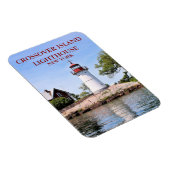 Crossover Island Lighthouse, NY Flexi Magnet Magneet (Rechterzijde)