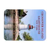 Crossover Island Lighthouse, NY Flexi Magnet Magneet (Horizontaal)