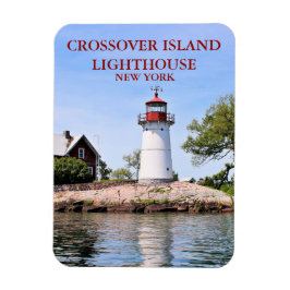 Crossover Island Lighthouse, NY Flexi Magnet Magneet