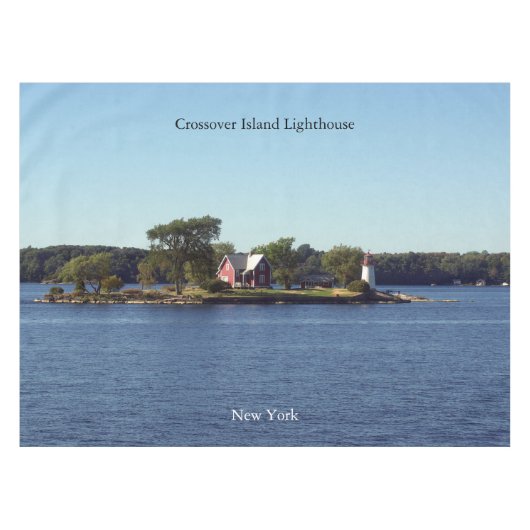 Crossover Island Lighthouse tafelkleed (Voorkant (Horizontaal))
