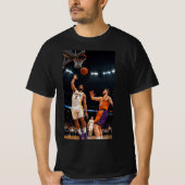 Crossover King: Premium Basketball Motion T-shirt (Voorkant)