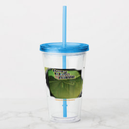 Crossover naar een andere dimensie 3D Acryl Drinkbeker