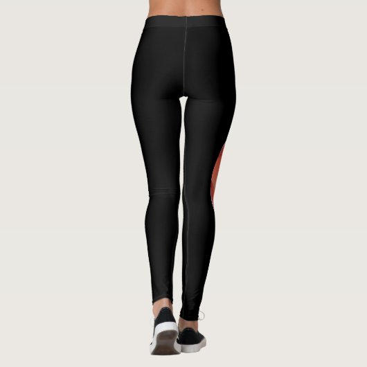 Crossroad BJJ Black Leggings (Achterkant)