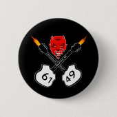 Crossroad Devil Blues Button (Voorkant)