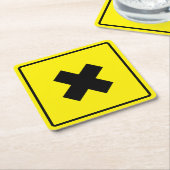 Crossroad Hard Plastic Onderzetter (Schuin)