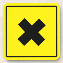 Crossroad Hard Plastic Onderzetter