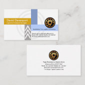 Crossroad Logistics Link Transport Color Modes Visitekaartje (Voorkant / Achterkant)