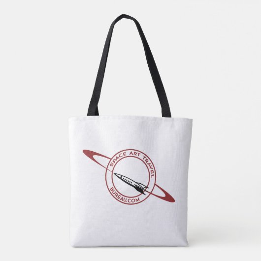 Crossroad Solar Eclipse Canvas tas (Achterkant)