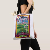 Crossroad Solar Eclipse Canvas tas (Dichtbij)