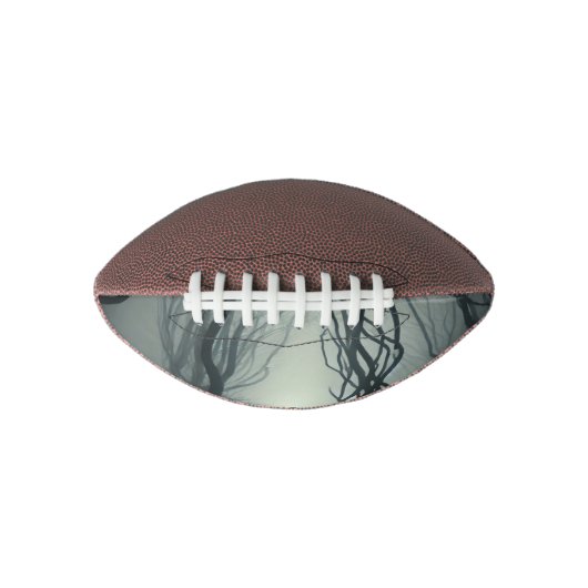 Crossroads in the Fog - Gloomy Forest Art Print American Football (Voorkant)