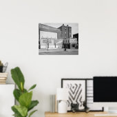 Crosstown Auto Supply, 1920. Oude foto Poster (Thuiskantoor)