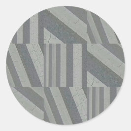 Crosswalk Collage Ronde Sticker