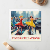 Crosswalk Dance 2 Notitiekaartje (Voorkant / Achterkant in situ)