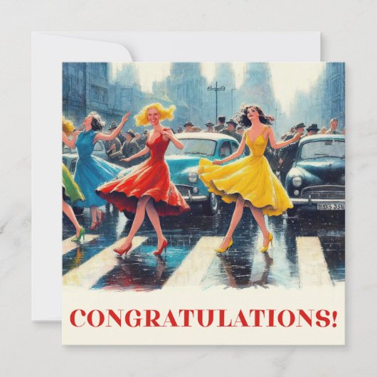 Crosswalk Dance 2 Notitiekaartje (Voorkant)