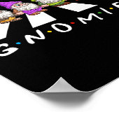 Crosswalk leuk kerst hangen met mijn kabouters voo poster (Hoek)