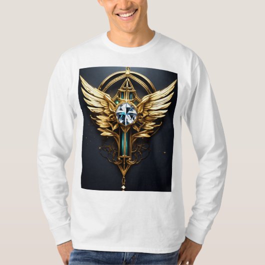 "CrossWear", de T - shirts van de gelovige. (Voorkant)