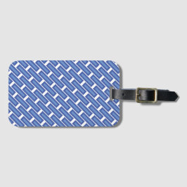 "Crossweave" Bagagelabel