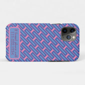 "Crossweave" iPhone / iPad hoesje (Achterkant (horizontaal))