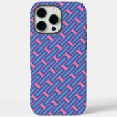 "Crossweave" Patroon iPhone Case (Achterkant)