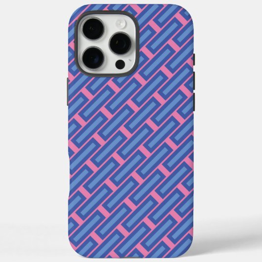 "Crossweave" Patroon iPhone Case (Achterkant)