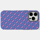 "Crossweave" Patroon iPhone Case (Achterkant (horizontaal))