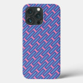 "Crossweave" Patroon iPhone Case (Achterkant)