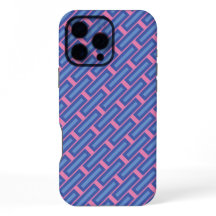 "Crossweave" Patroon iPhone Case