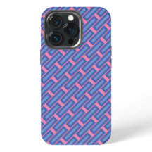"Crossweave" Patroon iPhone Case