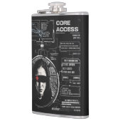 Crosswired - Techno-Brutalist Streetwear Design Heupfles (Links)