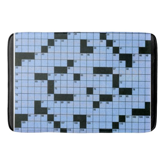 Crossword Badmat (Voorkant)