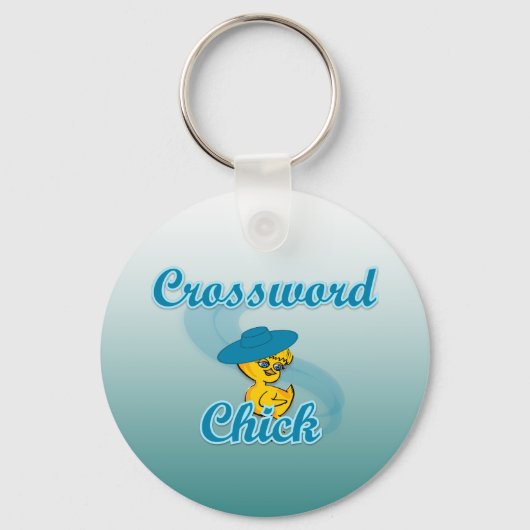 Crossword Chick #3 Sleutelhanger (Voorkant)