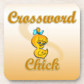 Crossword Chick Onderzetter (Voorkant)