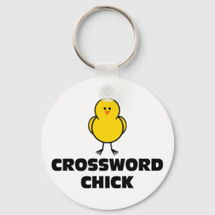 Crossword Chick Sleutelhanger