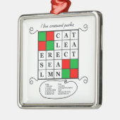 Crossword Ornament (Links)